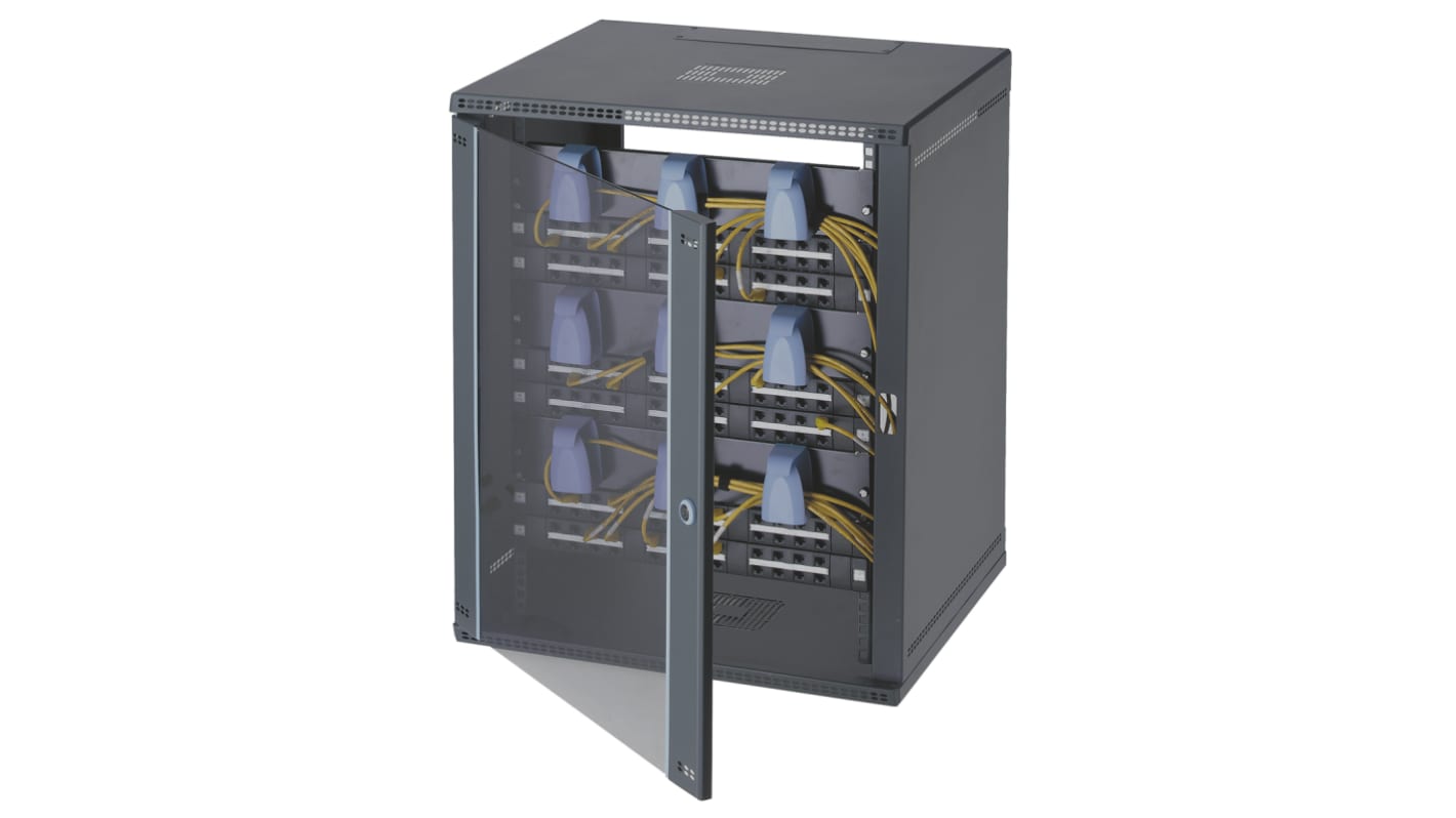 APW Imrak 410 Series 15U-Rack Server Cabinet, 724 x 600 x 500mm