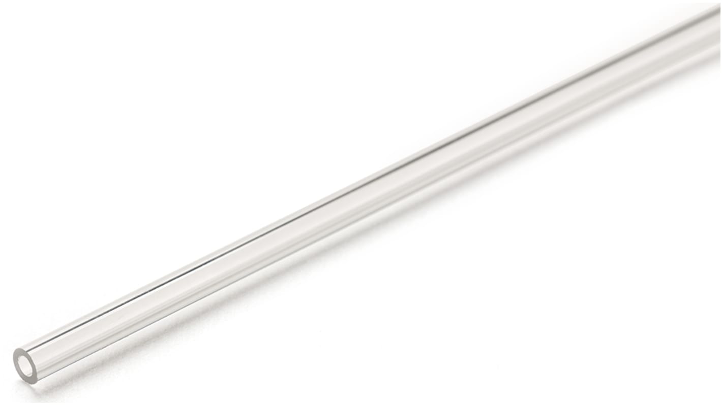 RS PRO Clear Round Acrylic Tube, 1m x 32mm OD x 26mm ID