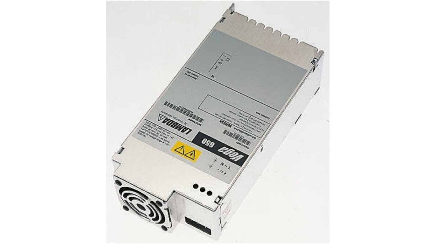 TDK-Lambda 450W开关电源, 5 V dc, 12 V dc, 12 A, 18 A, 66 A, 3路输出, 底盘安装