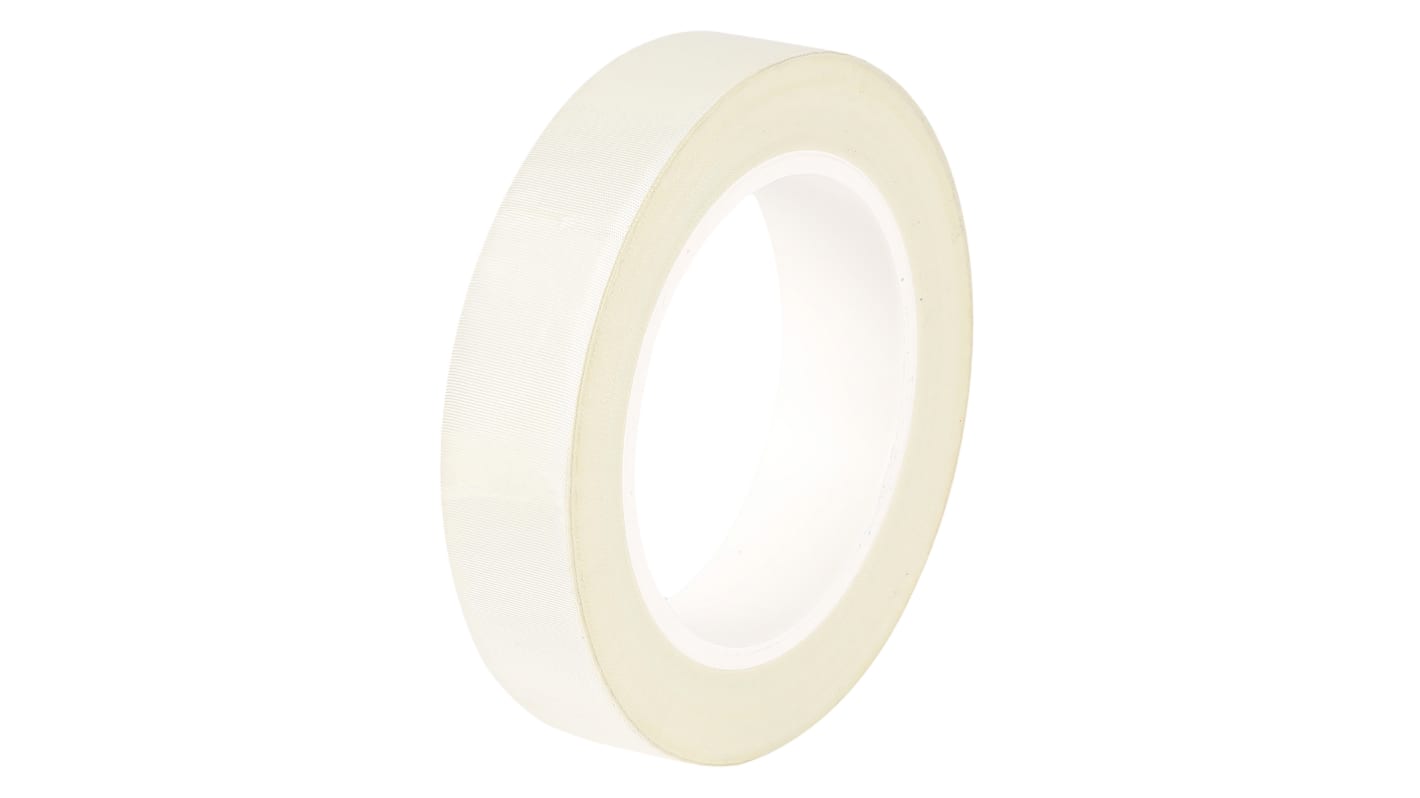 Advance Tapes AT4002 White Glass Cloth Electrical Tape, 12mm x 55m