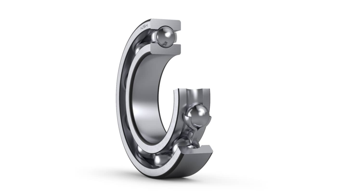 NSK 609 Single Row Deep Groove Ball Bearing- Open Type 9mm I.D, 24mm O.D