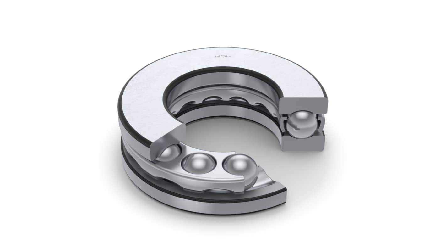 NSK 51100 Thrust Ball Bearing- Open Type 10mm I.D, 24mm O.D