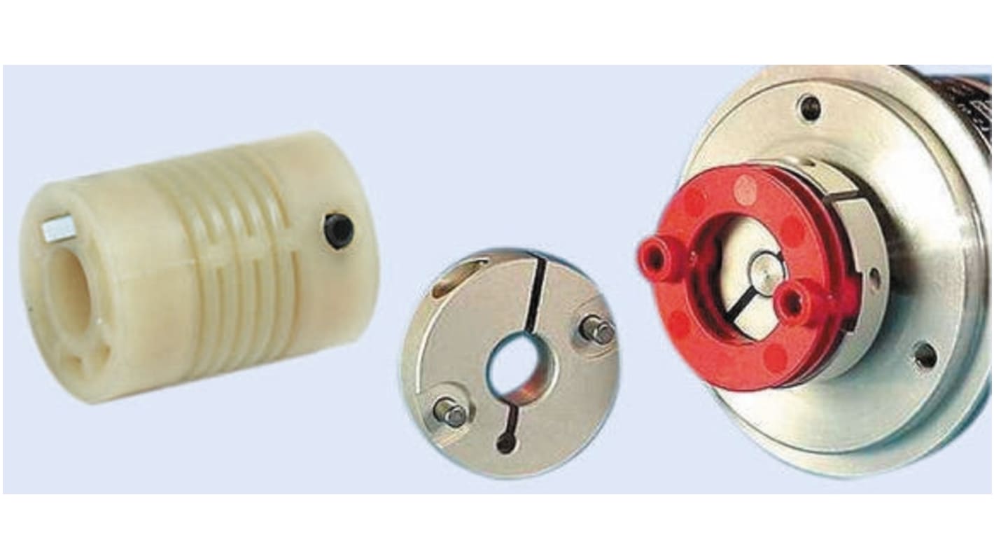Hengstler RS3520035 Rigid Shaft Coupling, 19.2mm Outside Diameter, 80Ncm