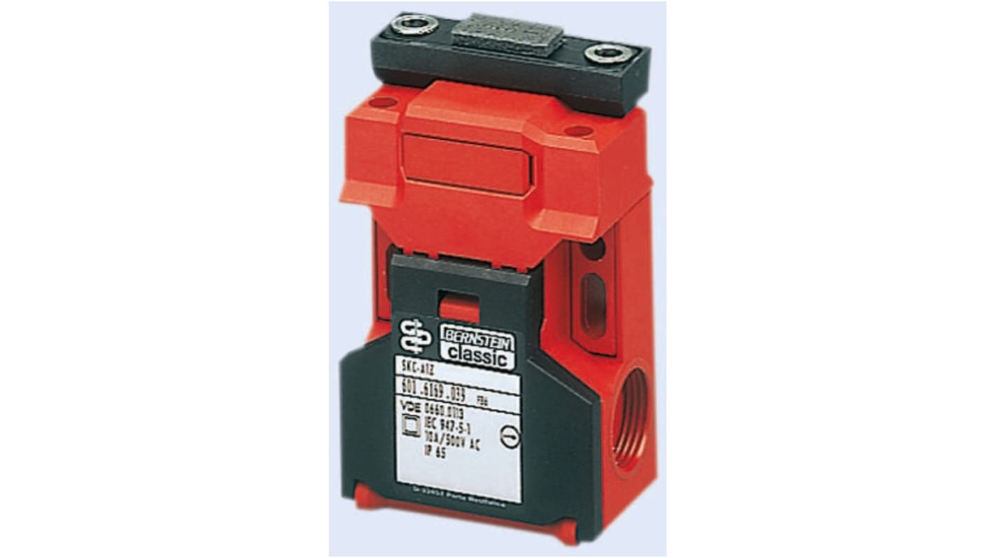 ENM2 Safety Limit Switch With Radius Actuator, Fibreglass, NO/NC