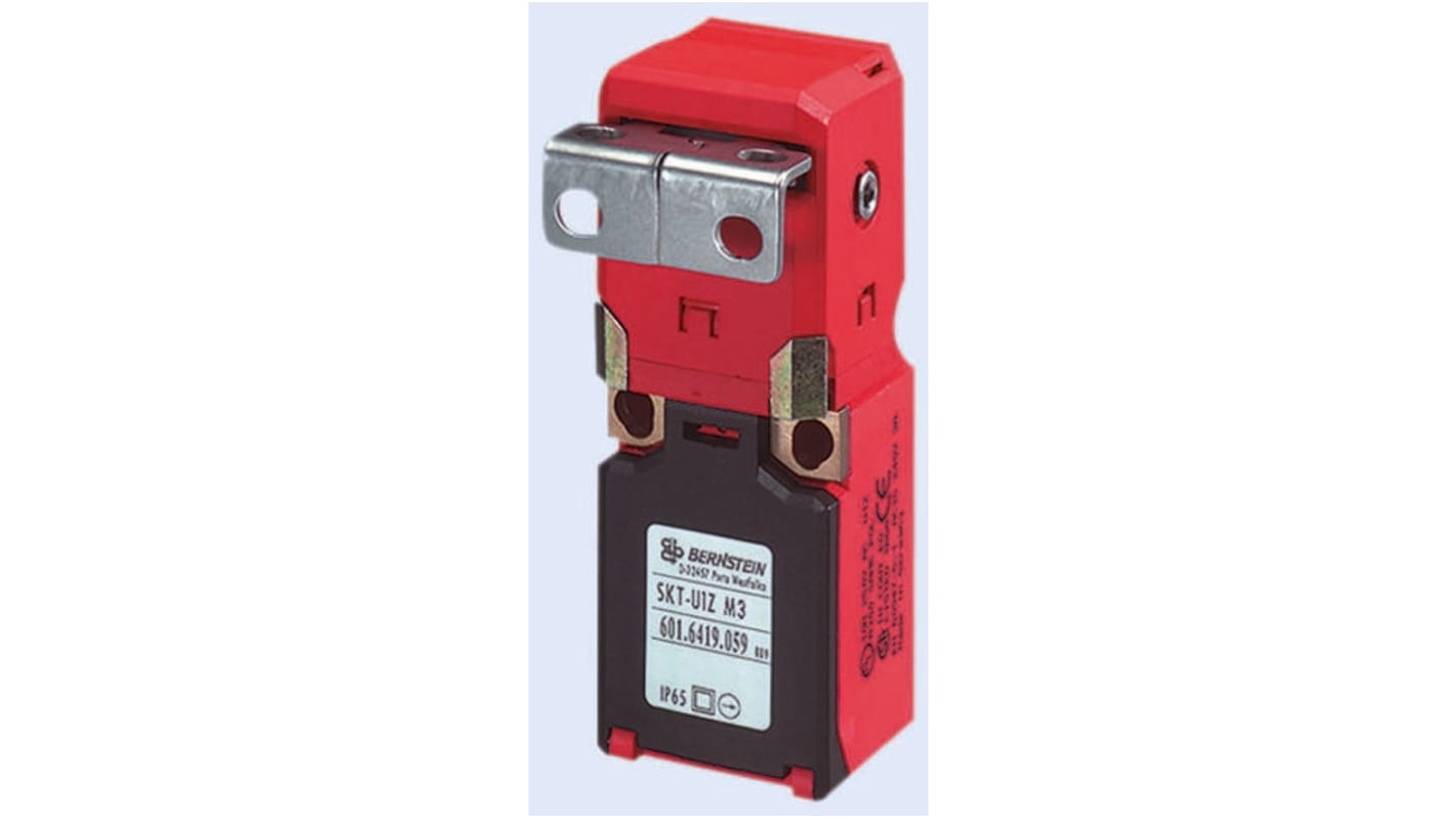 Bernstein AG SKI Safety Interlock Switch, 1NC/1NO, Keyed Actuator Included, Glass Fibre Reinforced Thermoplastic