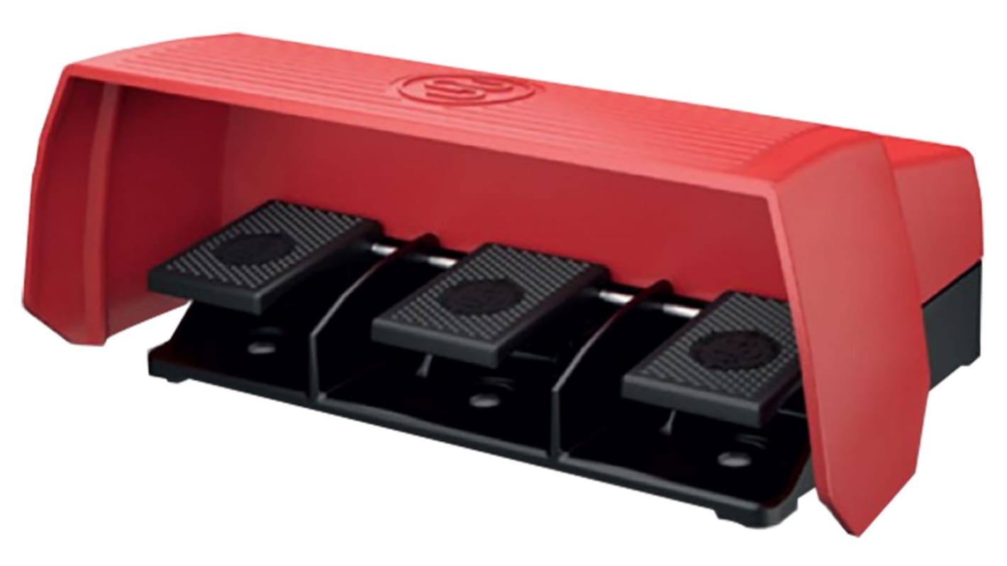 Bernstein AG Foot Switch Momentary Foot Switch - Aluminium Case Material, 3NO/3NC