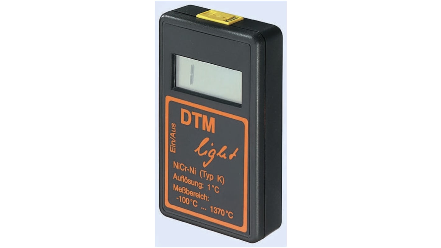 Termometro digitale Electrotherm DTM-L, sonda K, +1370°C max , Cert. ISO