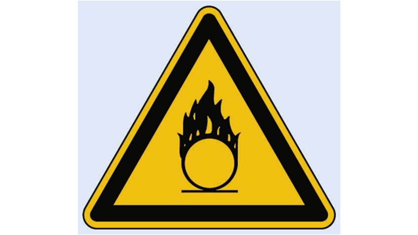 Wolk Fire Safety Hazard Warning Sign