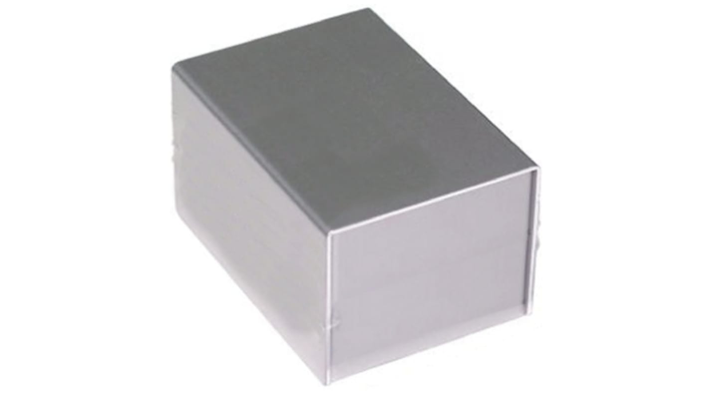 Takachi Electric Industrial MB Series Silver Aluminium Enclosure, Silver Lid, 120 x 100 x 90mm