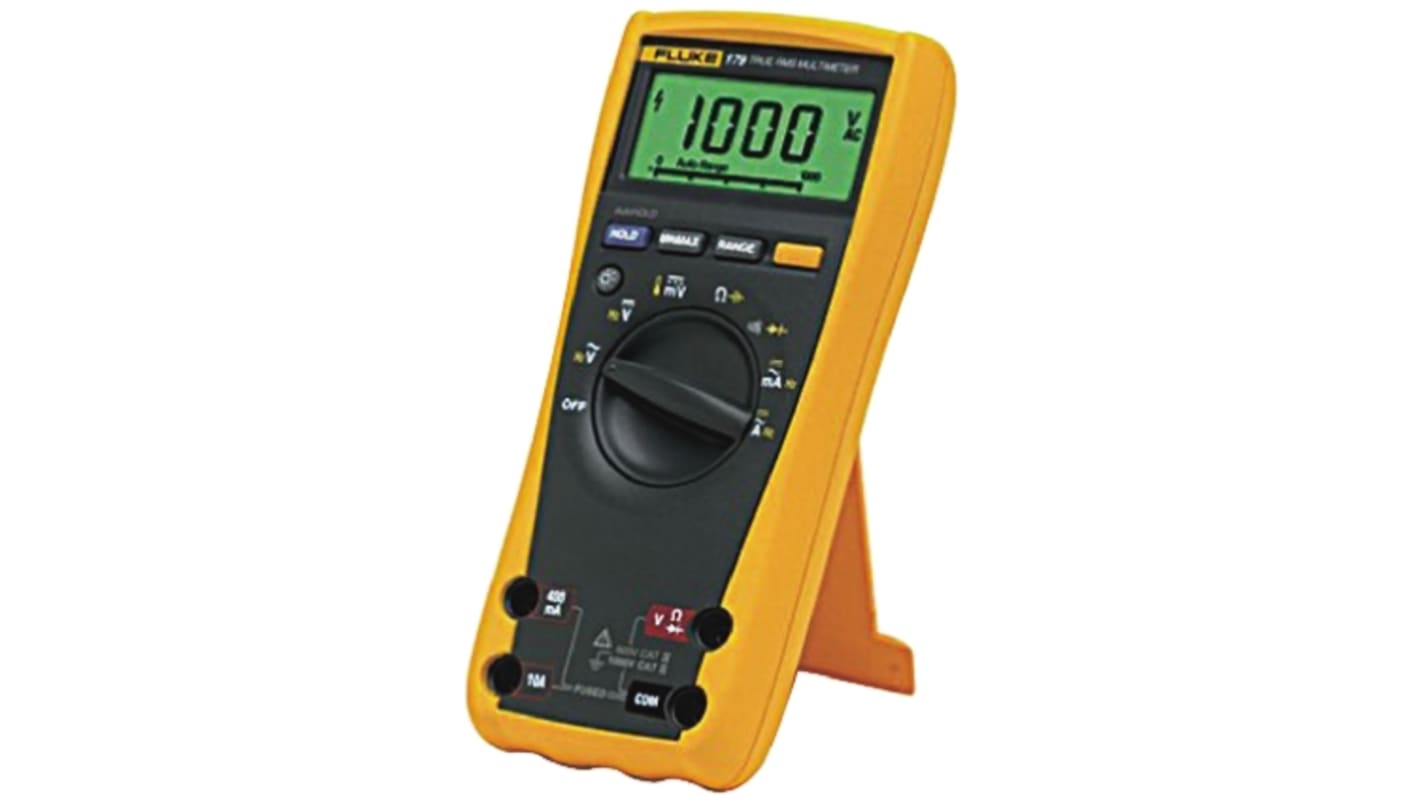 Fluke デジタルマルチメータ, 分解能:0.1mVdc, FLUKE179 | RS Fluke デジタルマルチメータ, 分解能:0.1mVdc, FLUKE179 | RS