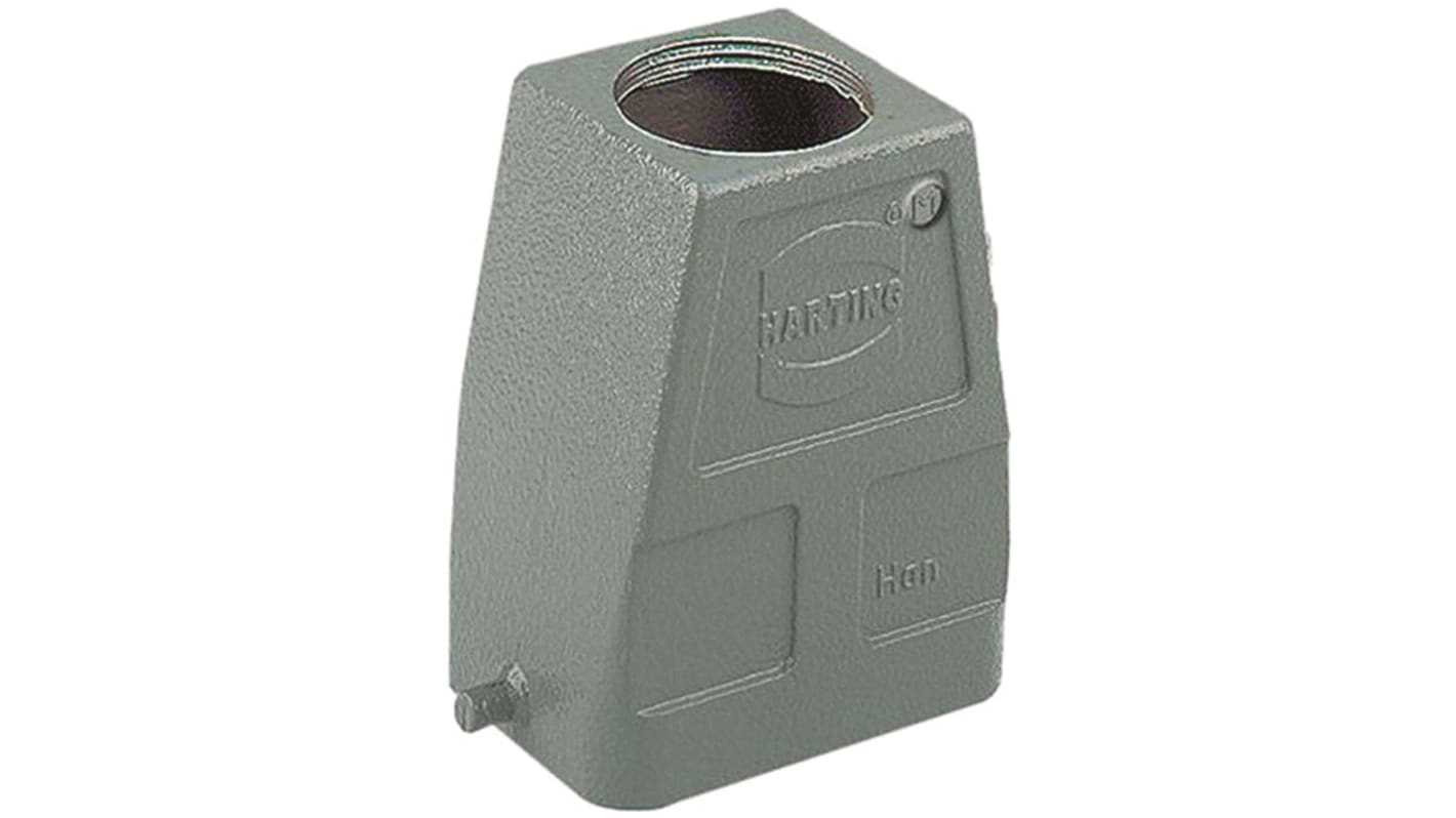 HARTING 重载连接器护罩, 顶入, IP65, Han B系列