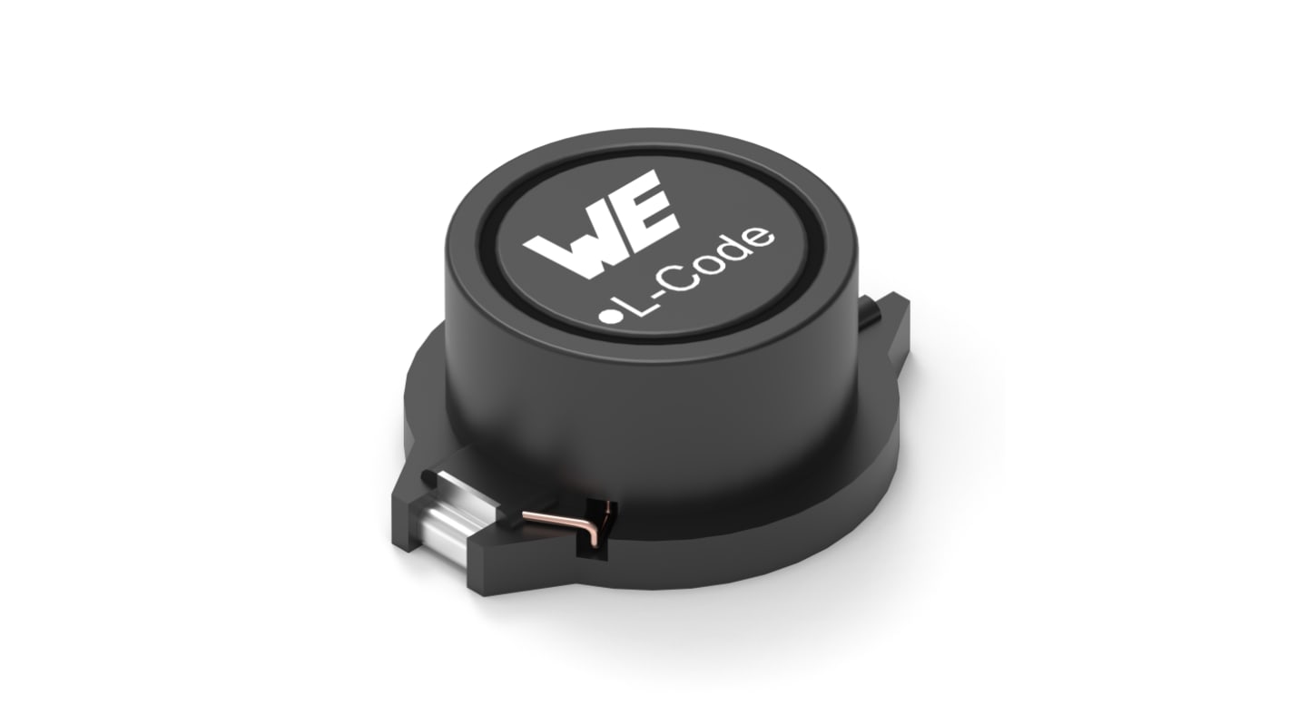 Wurth, WE-PD3 Shielded Wire-wound SMD Inductor with a Ferrite Core, 2.2 μH ±20% 1.8A Idc