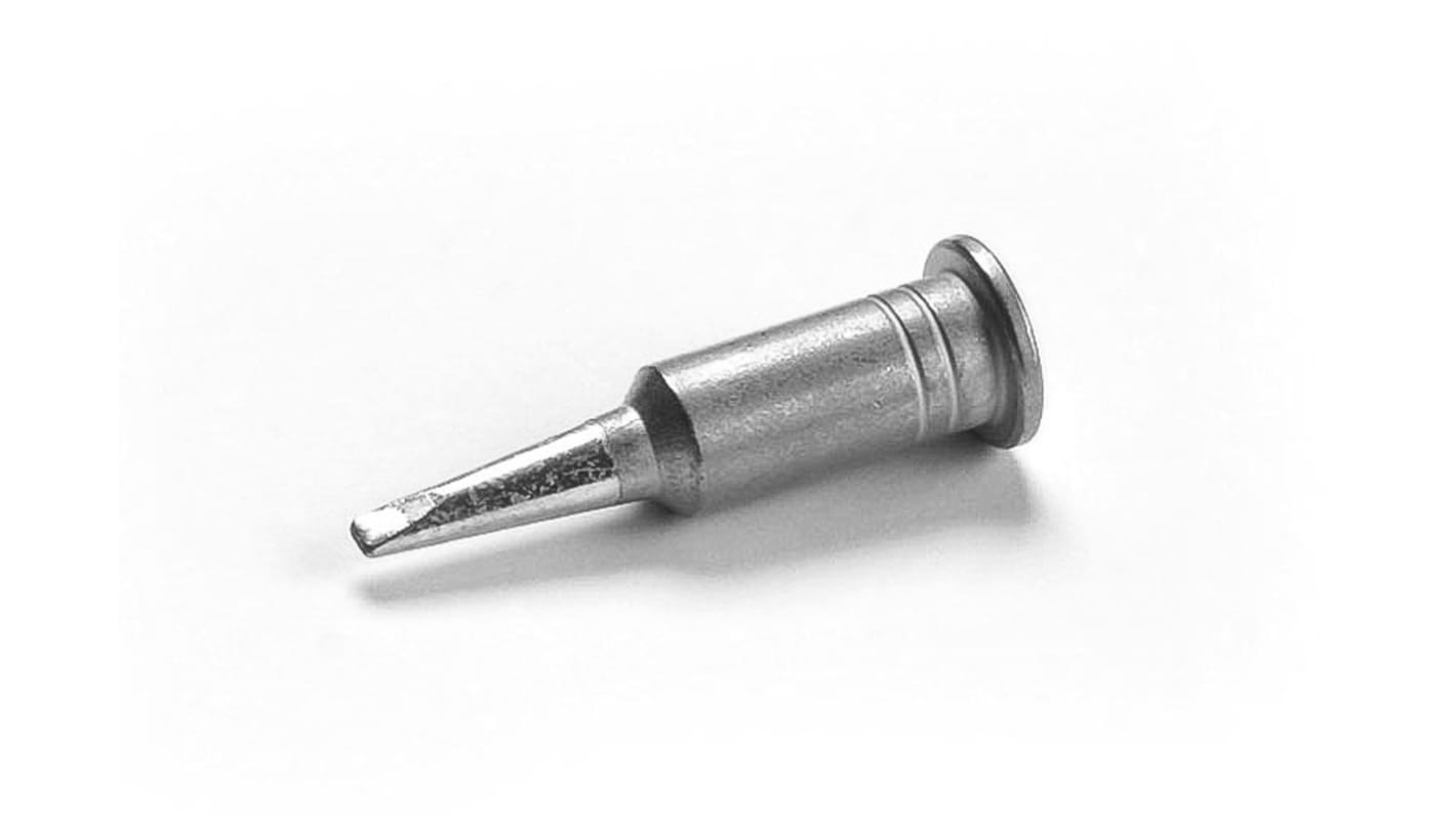 Punta de soldadura tipo Cincel Ersa, serie Serie G 132, punta de 2.4 mm, para usar con Soldador de gas Independent 130