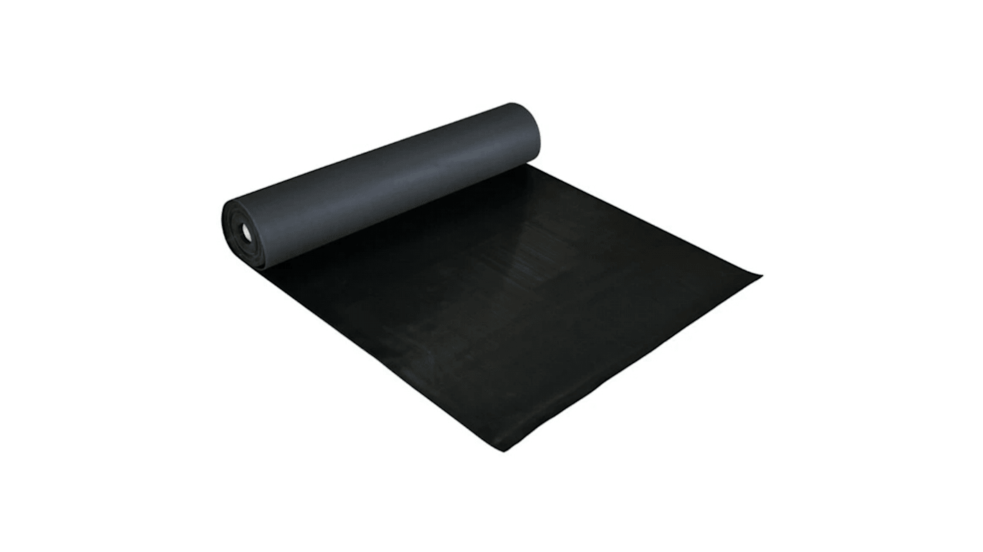 Coba Europe COCArib Rubber Anti-Fatigue Mat, 0.9m x 10m x 6mm