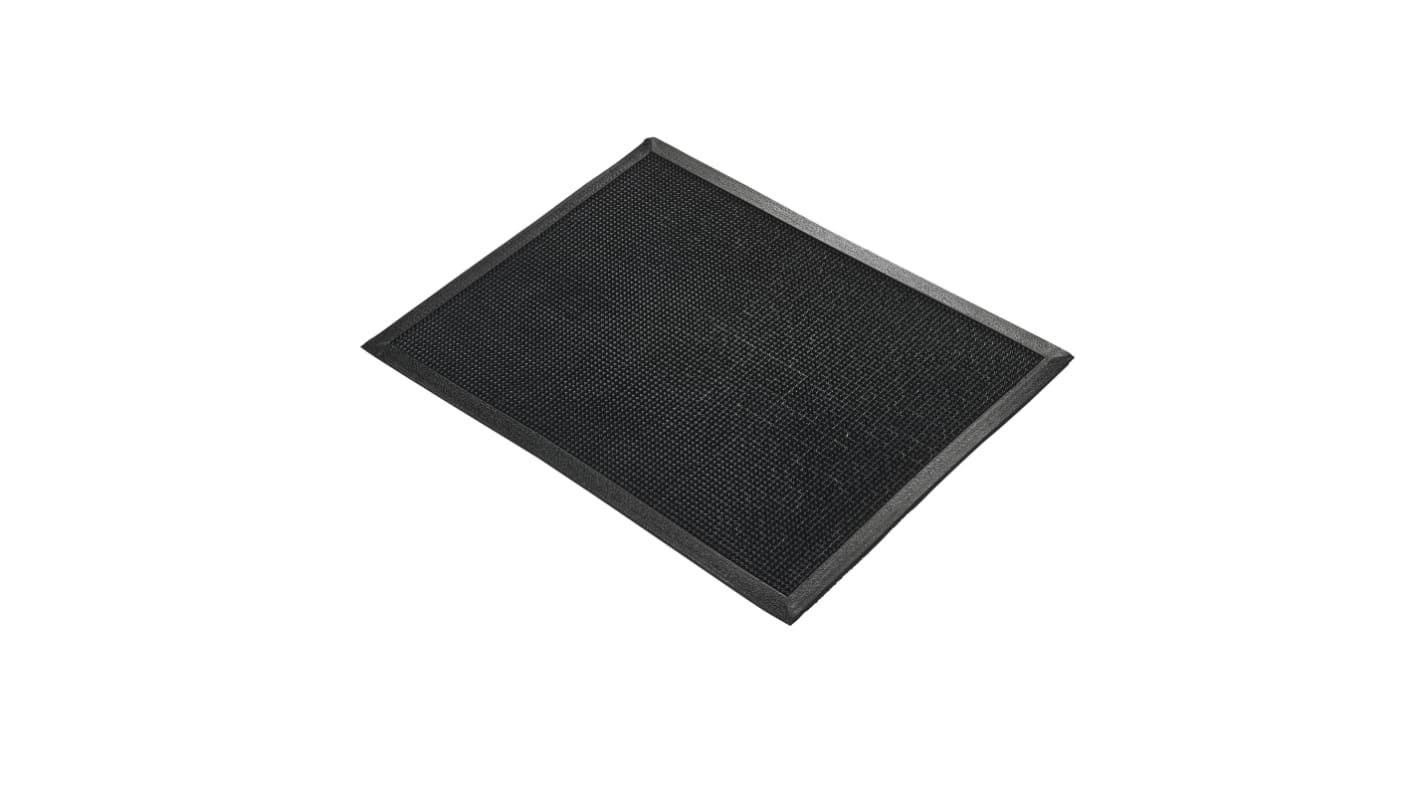 Coba Europe Fingertip Anti-Slip, Walkway Mat, Rubber Scraper, Indoor, Outdoor Use, Black, 0.6m 0.8m 11mm