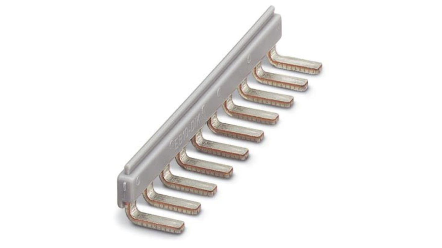 Phoenix Contact EB Series Jumper Bar for Use with DIN Rail Terminal Blocks