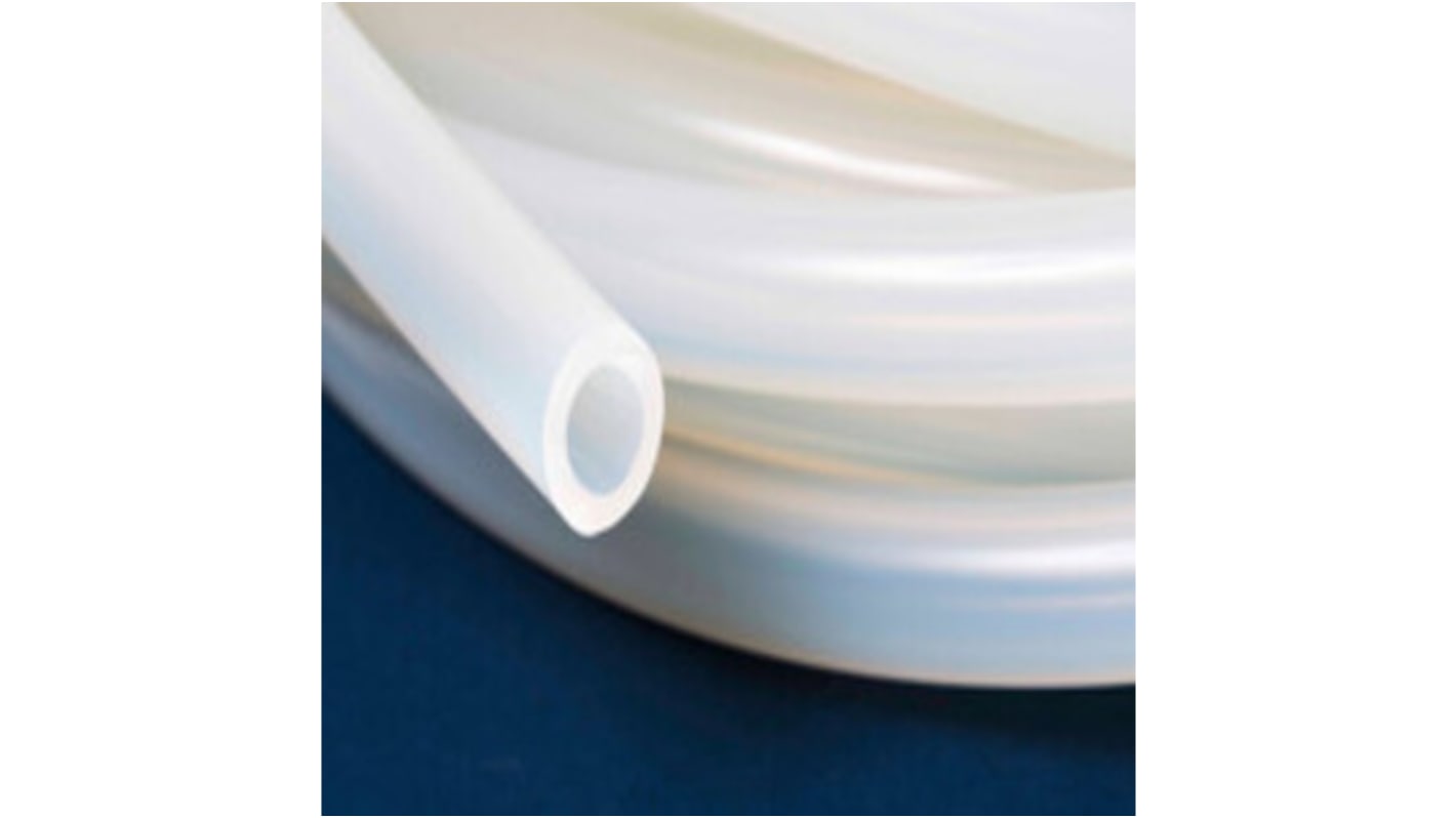 Saint Gobain Versilic® Silicone, Flexible Tube, 2mm ID, 4mm OD, Clear, 50m