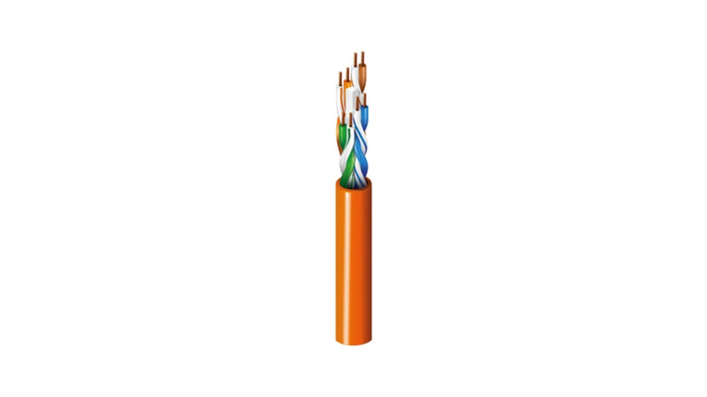 Belden 7883A Ethernetkabel Cat.6, 305m, Grau Verlegekabel U/UTP, Aussen ø 5.21mm, PVC