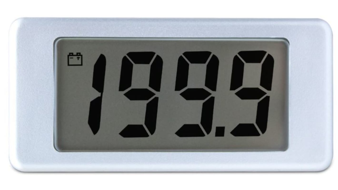 Lascar Digital Voltmeter DC, LCD Display 3.5-Digits ±2 %