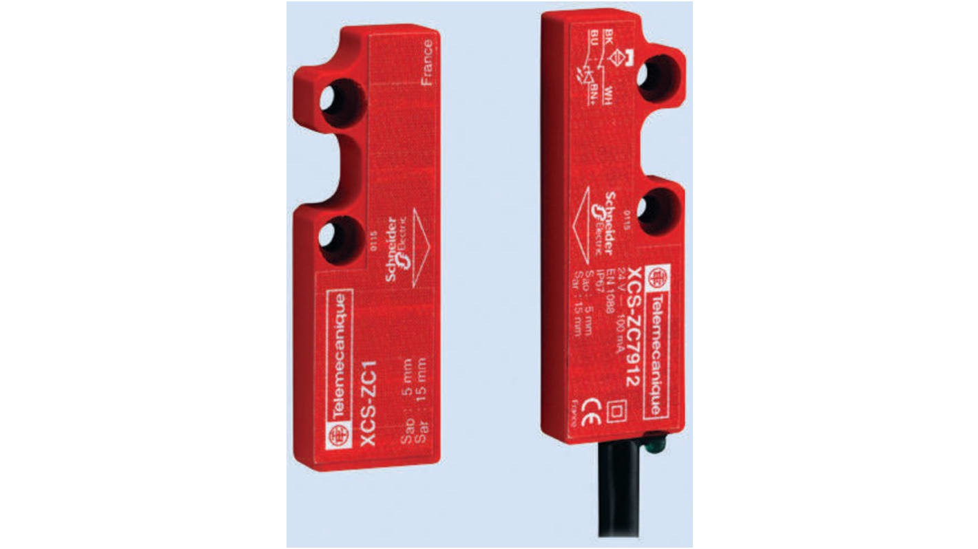 Interruttore di sicurezza senza contatto Telemecanique Sensors XCS-DMC, 24V cc, NA