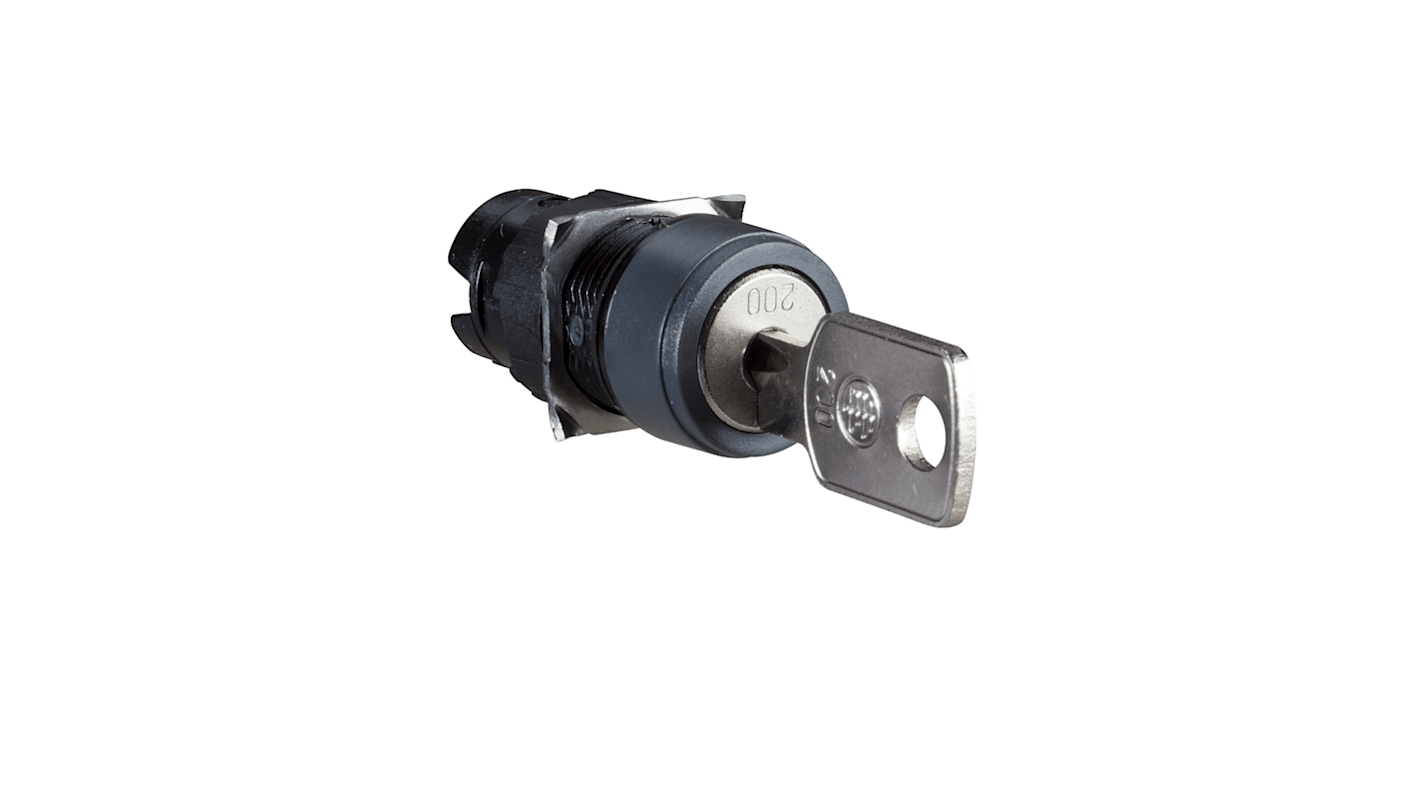 Schneider Electric キースイッチヘッド, 3 ノッチ, ラッチ, カットアウト直径：16mm, ZB6AGH