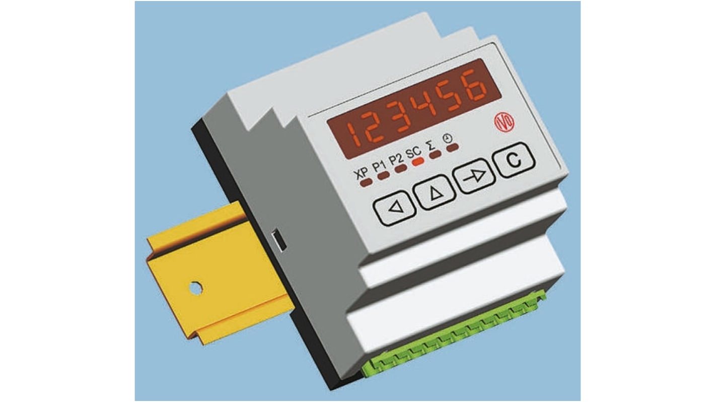 Baumer NE230 Counter, 6 Digit LED, 10kHz, 10 → 30 V dc, 85 → 265 V ac