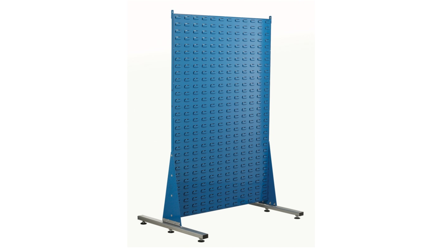 RS PRO PP Louvre Panel Storage Unit, 1500mm x 1000mm, Blue