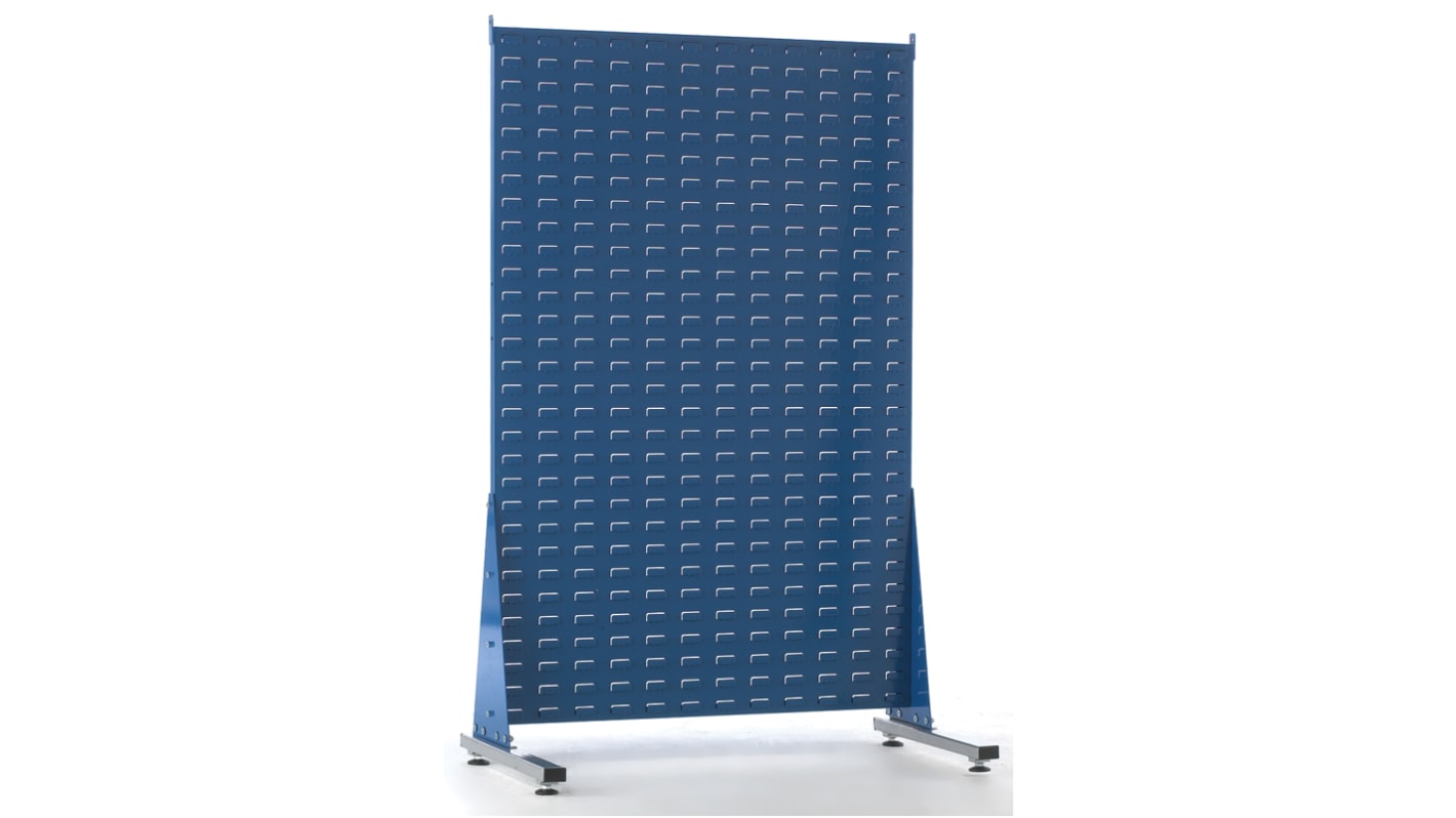 RS PRO PP Louvre Panel Storage Unit, 1500mm x 1000mm, Blue