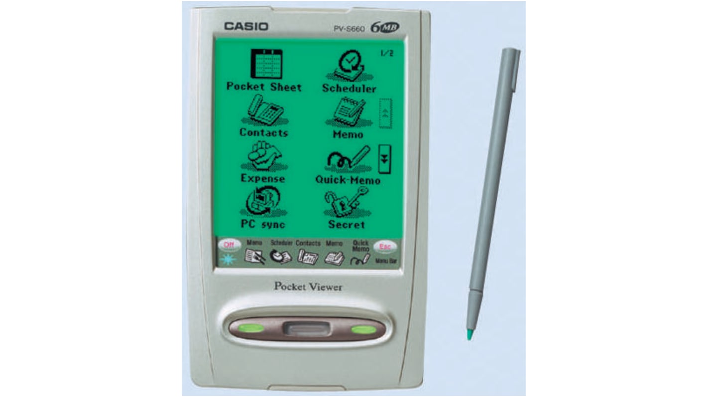 Computer,handheld,PDA,Casio,pocket viewer,PV-S660