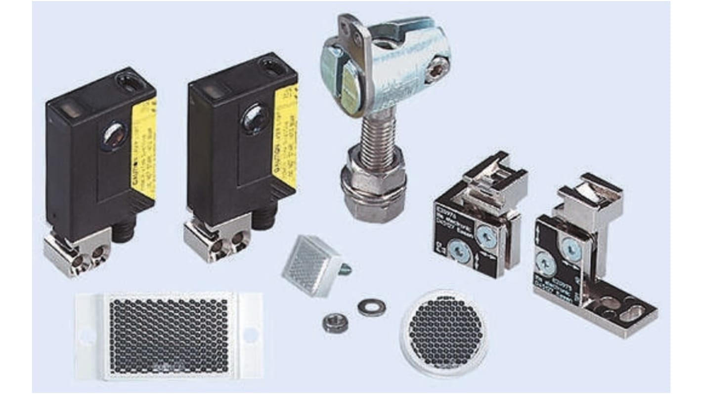 Fotocélula rectangular ifm electronic, Sistema Barrera de Luz, alcance 15 m, salida PNP, M8 Connector, IP67