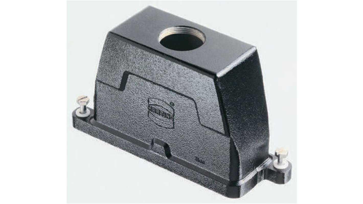 HARTING Han HPR Heavy Duty Power Connector Hood, Top Entry