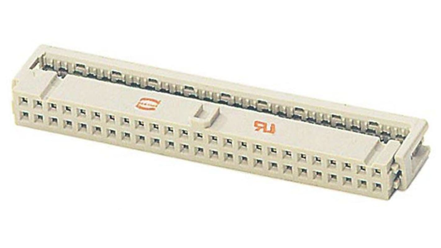 HARTING IDC连接器, 母座, 20p, 2.54mm间距, 2排, 电缆安装, IDC端接, 直角, SEK-18系列