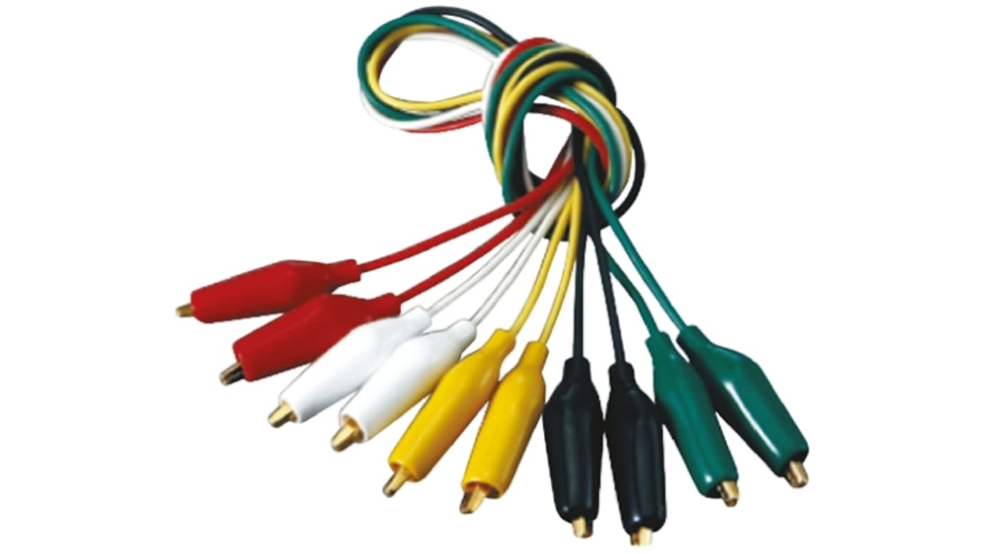 Teishin Electric, Black, Green, Red, White, Yellow, 45cm Lead Length