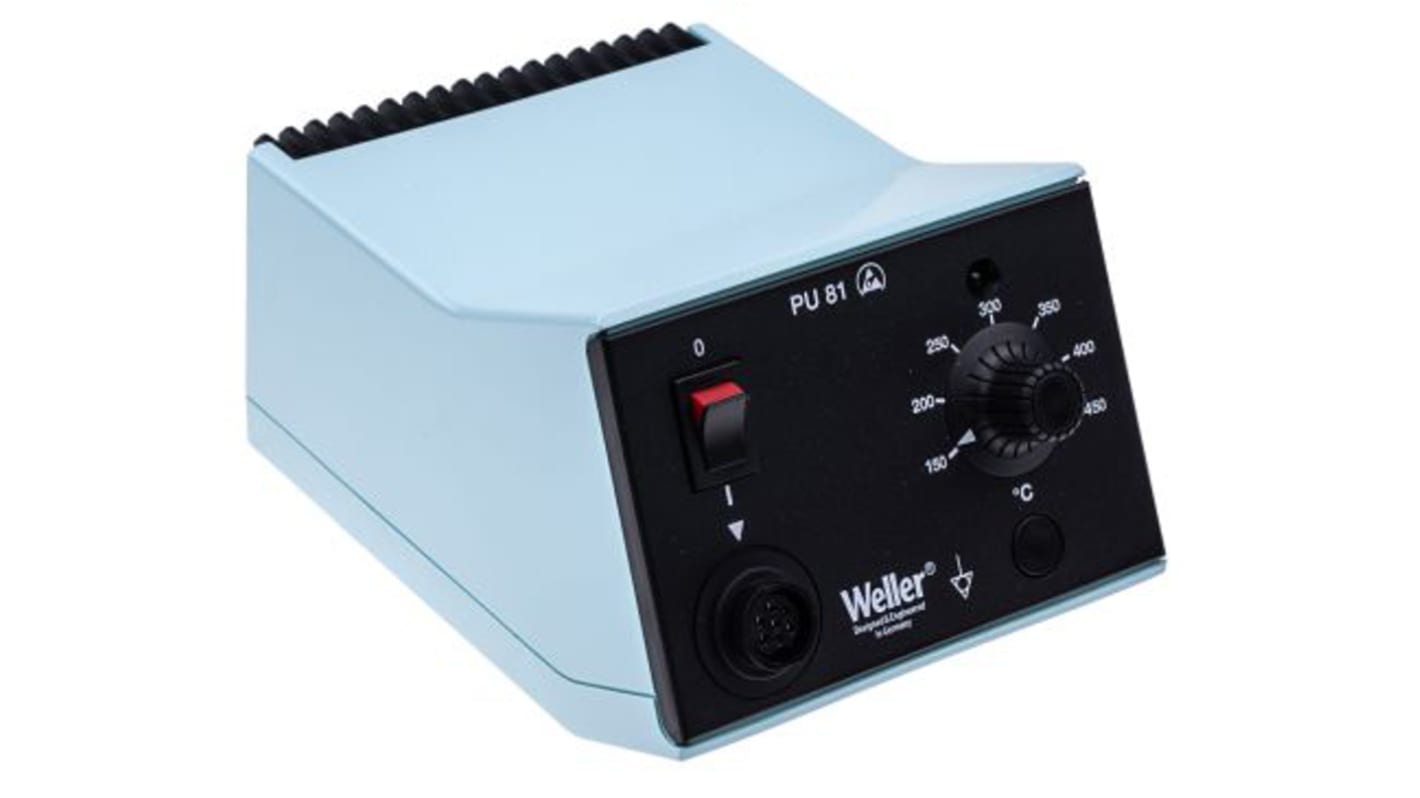 Alimentatore Weller PU 81, Saldatura, 80W, 1 uscita, 450°C, 230V