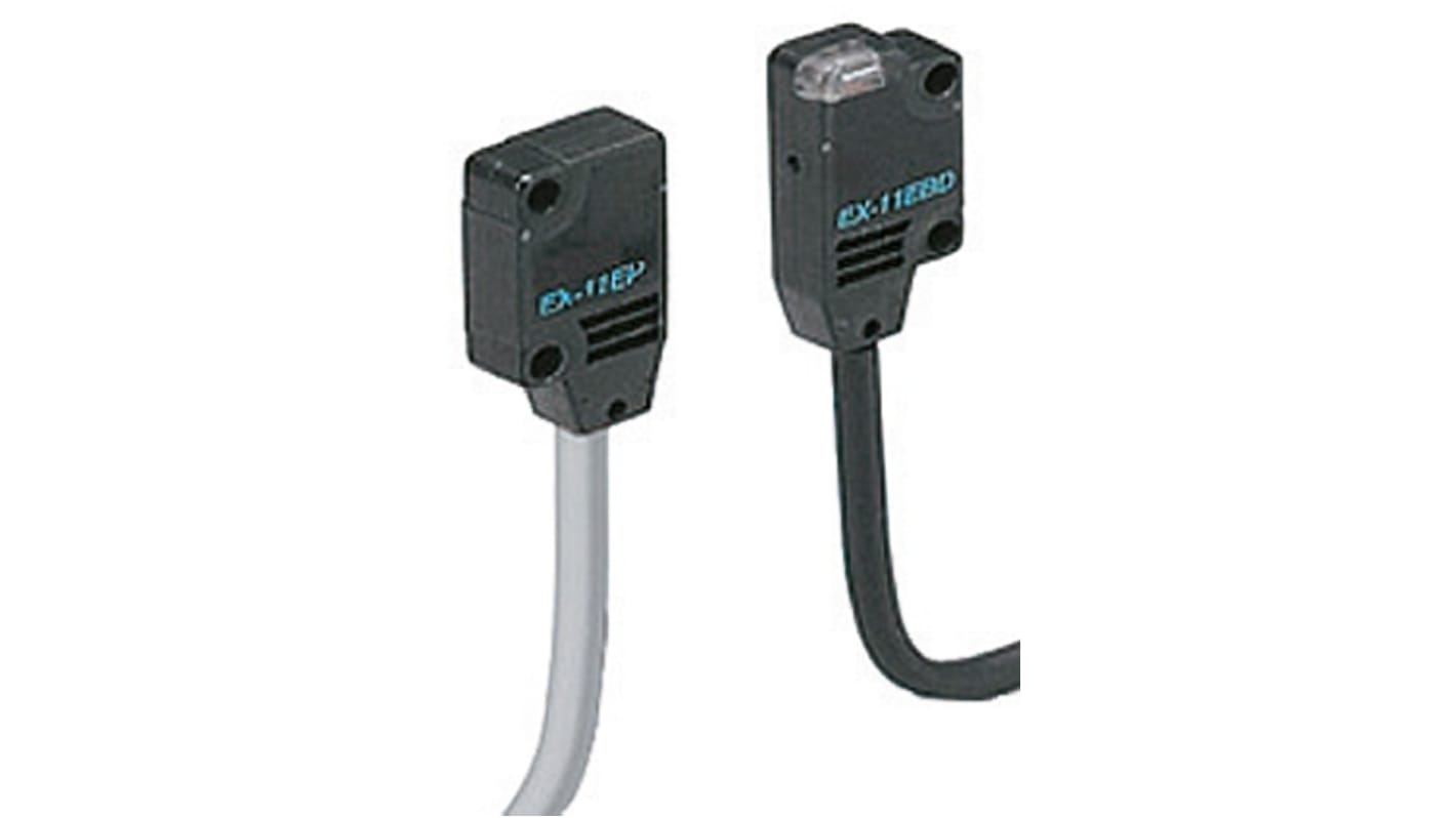 Rs-Online Sensore fotoelettrico Rettangolare Panasonic a fascio diretto rilevamento 150 mm uscita PNP