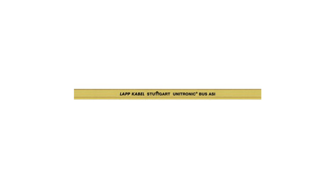 Lapp UNITRONIC BUS ASI FD Datenkabel, 2-adrig x 1,5 mm² Gelb, 50m, 15 AWG