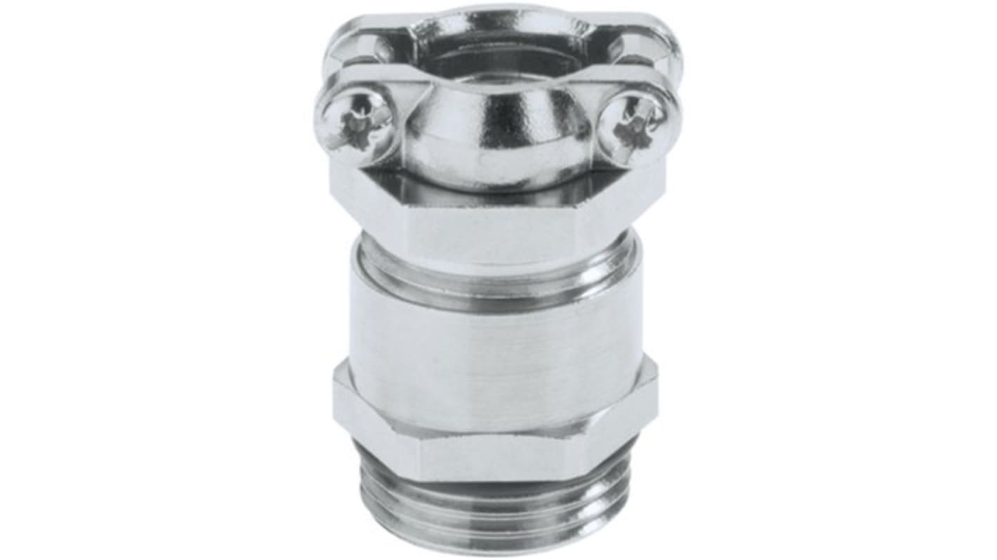 Kabelová průchodka 52103330+52106840 Niklovaná mosaz, IP55 M25 Lapp