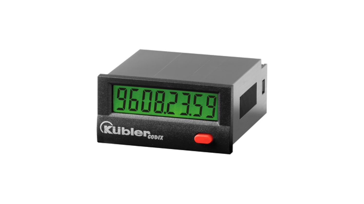 Kübler CODIX 135 Counter, 8 Digit, 10 → 260 V ac/dc