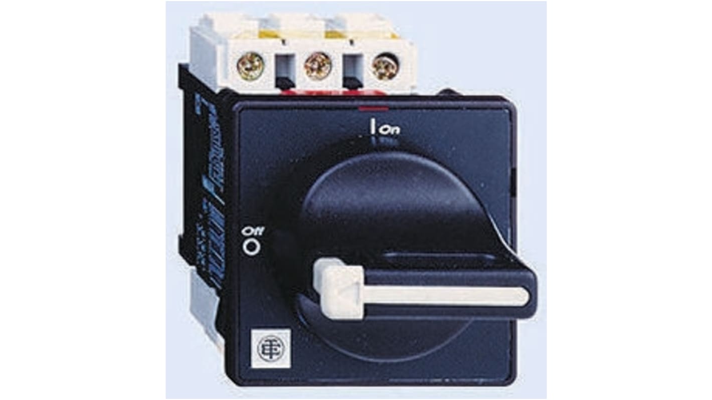 Schneider Electric 3P Pole Panel Mount Isolator Switch - 40A Maximum Current, 18.5W Power Rating