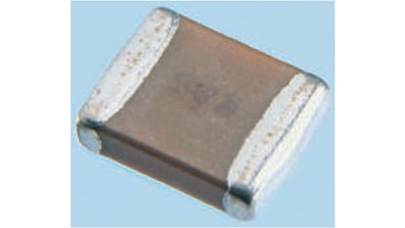 Condensador cerámico multicapa MLCC, KEMET, 10μF, ±10%, 10V dc, Montaje en Superficie, X5R dieléctrico