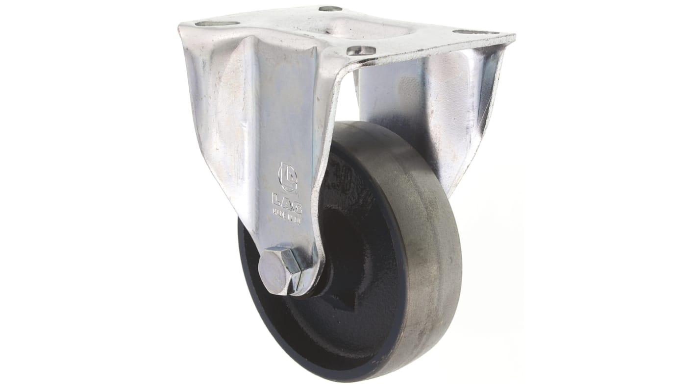 LAG Fixed Castor Wheel, 450kg Capacity, 100mm Wheel