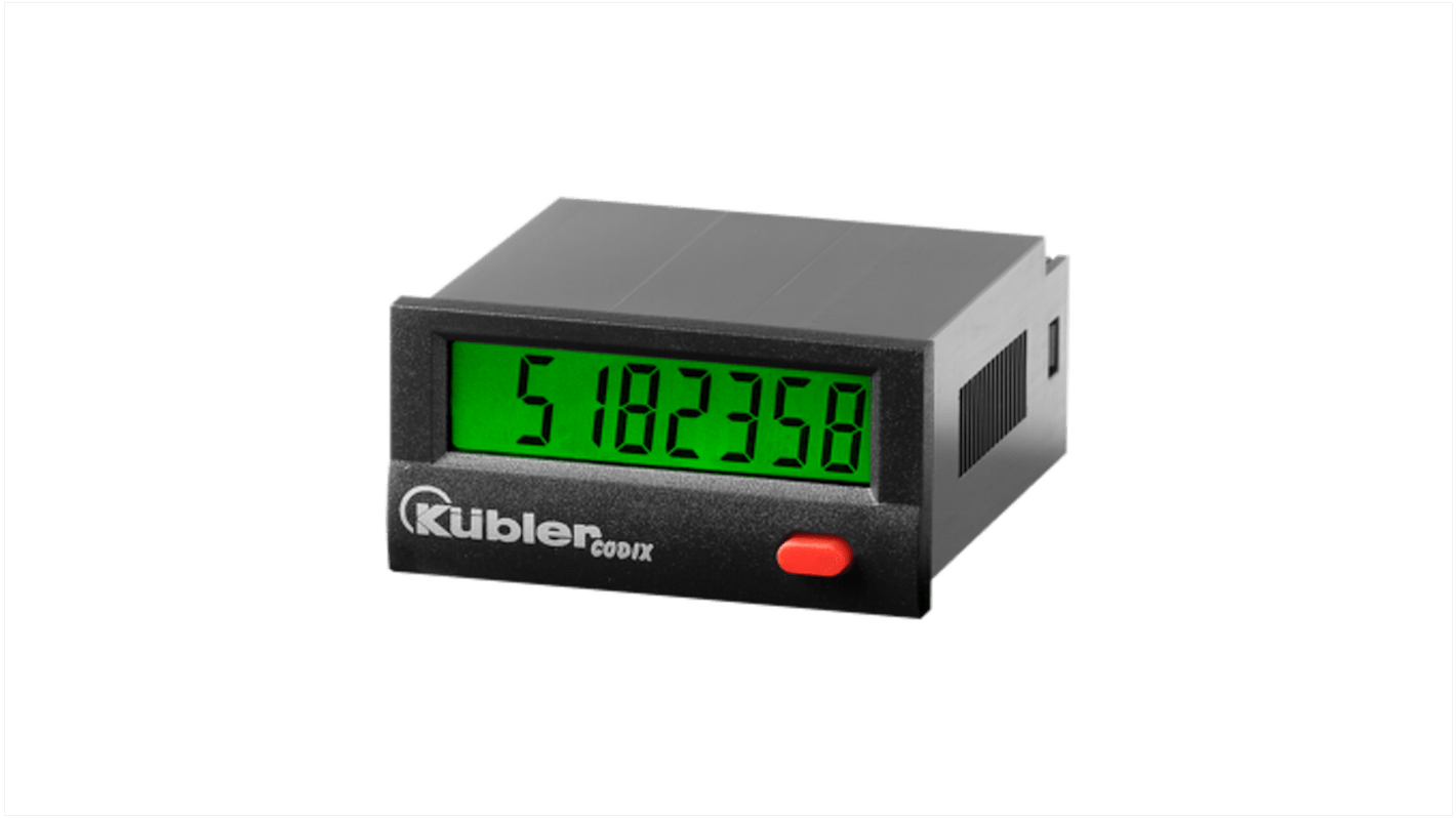 Kubler CODIX 130 Counter, 8 Digit, 7kHz, 3.6 V Battery