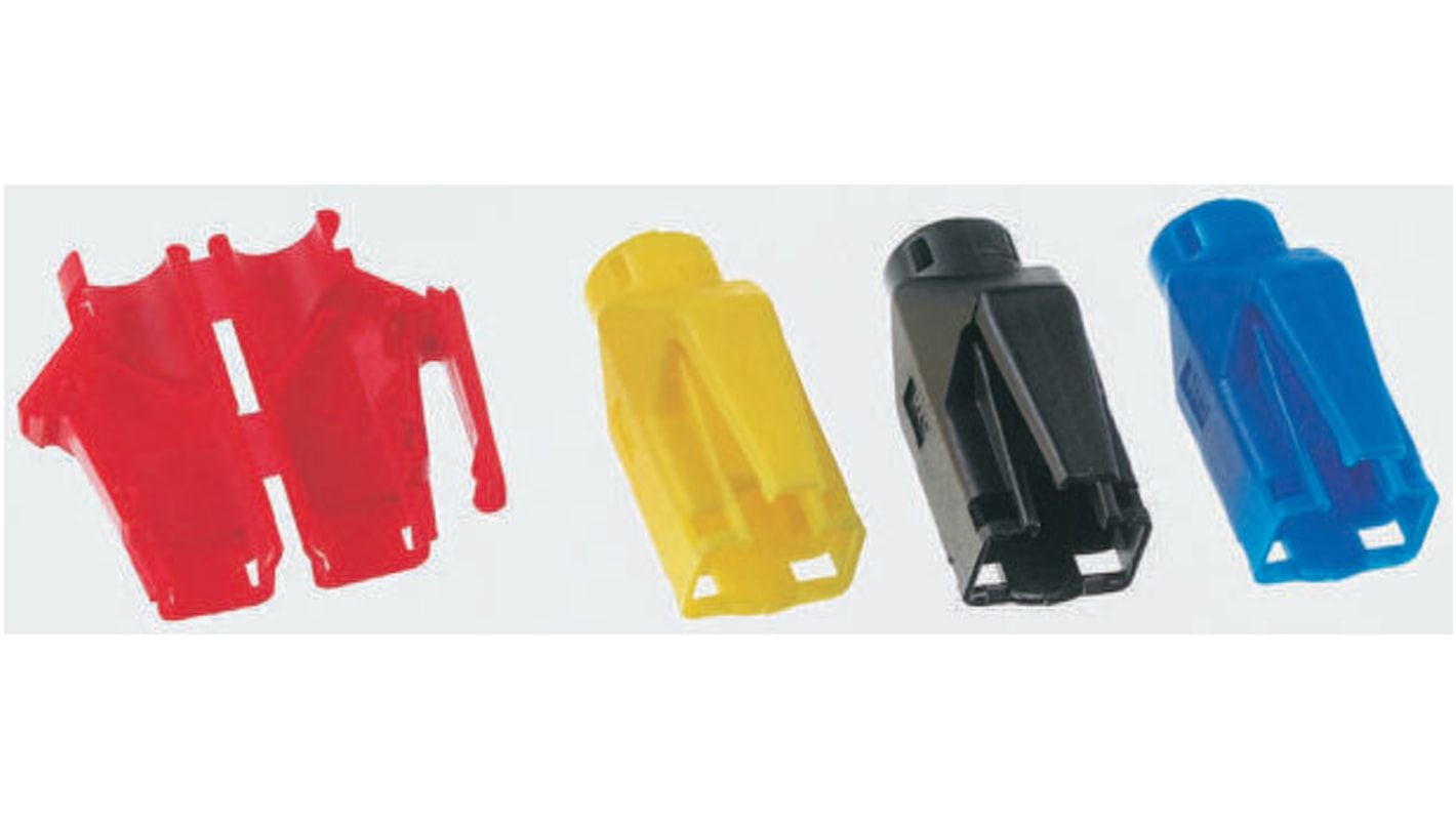 Green protective hood for RJ45 data plug