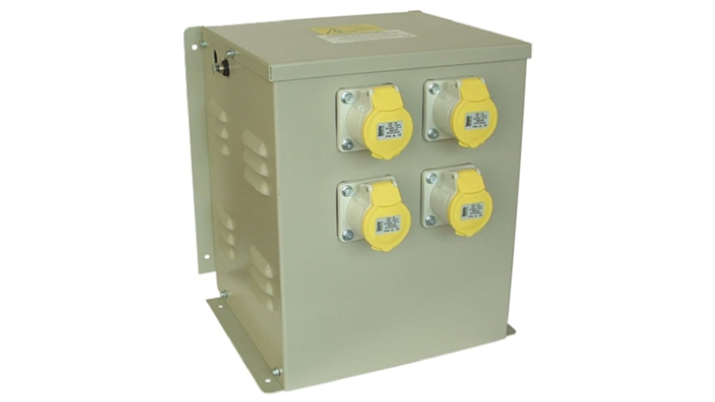 Carroll & Meynell 5000VA Site Transformer, 230V ac Primary, ± 55V ac Secondary, 31.81A O/P