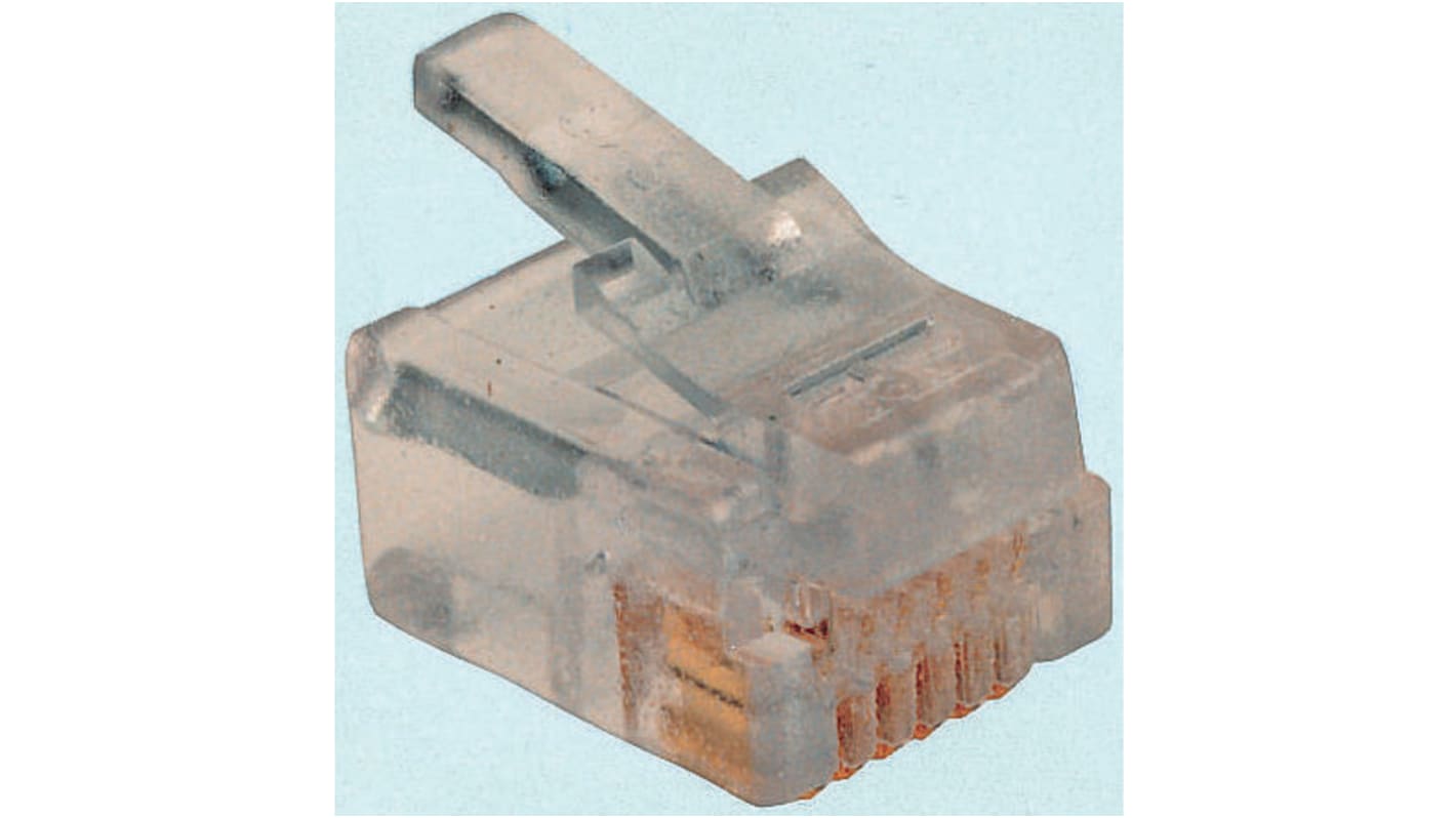 Connettore RJ25 Maschio Bel-Stewart, 6P6C vie, Montaggio su cavo