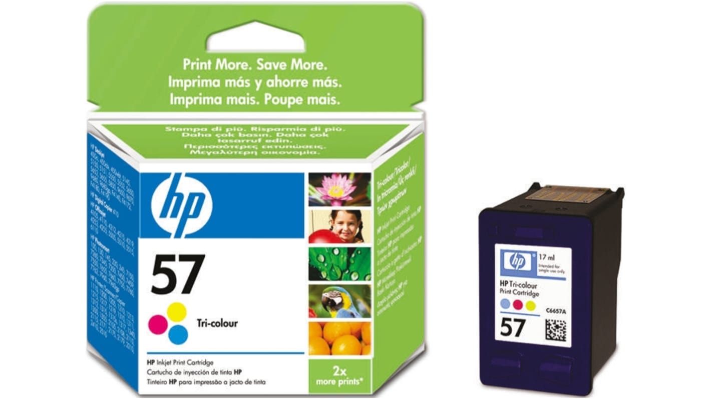 Hewlett Packard 57 Multi Colour Ink Cartridge