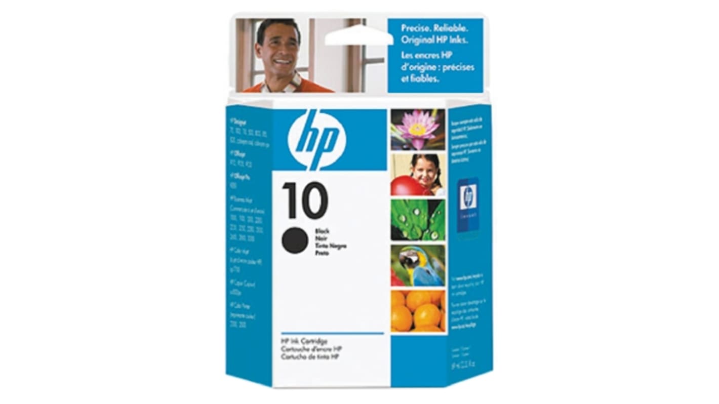 Hewlett Packard 10 Black Ink Cartridge