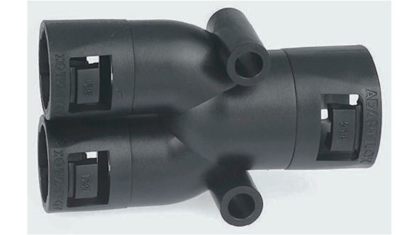 Raccordo per cavi Adaptaflex 7TCA296000R0913 AL282121/Y/BL AL, Elemento Y in Nylon 66, Nero, 28mm, protezione IP66