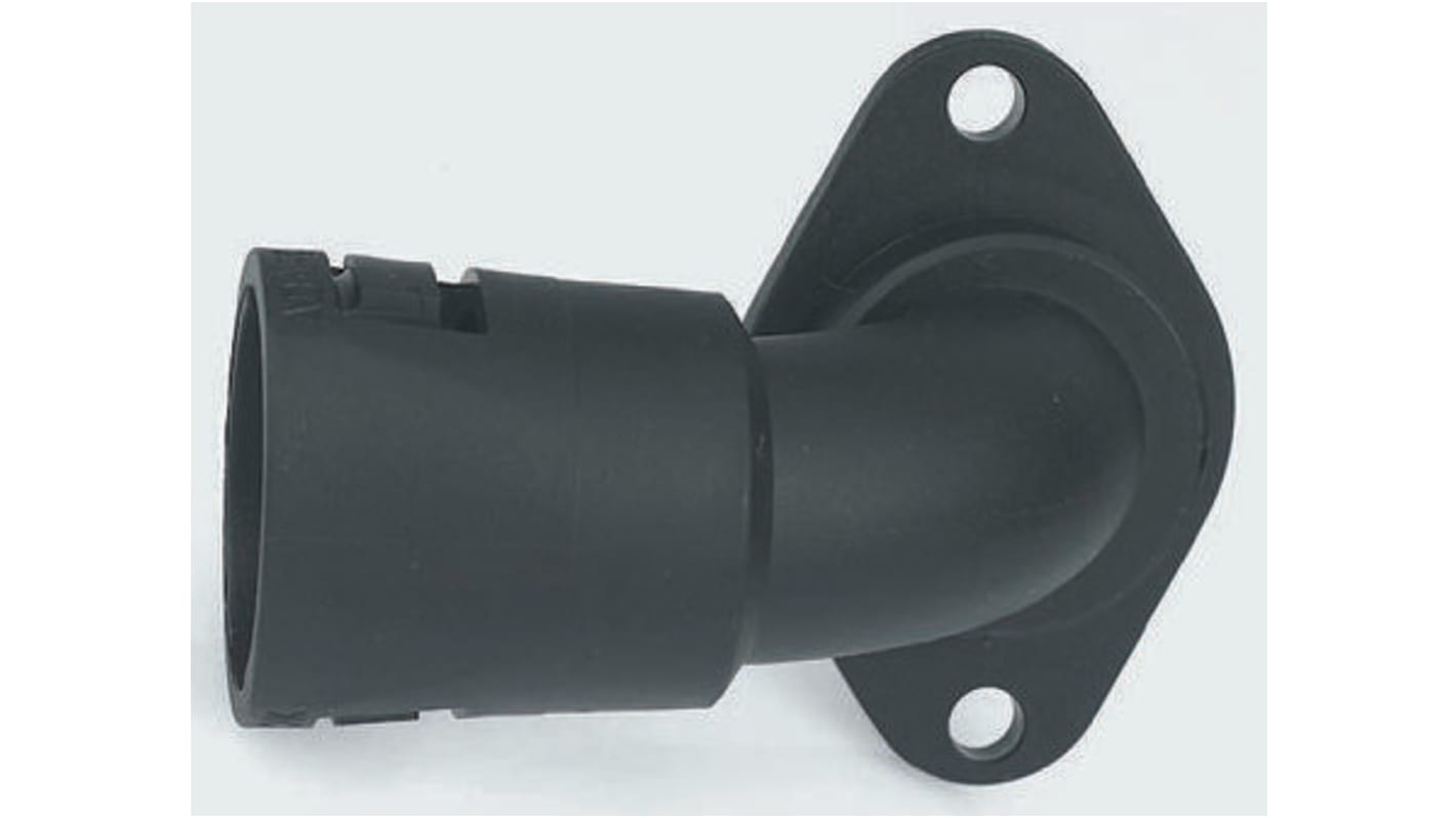 Raccordo per cavi Adaptaflex 7TCA296000R0568 AL21/FL/C90/BL AL, Gomito a 90° in Nylon 66, Nero, 21mm, protezione IP66