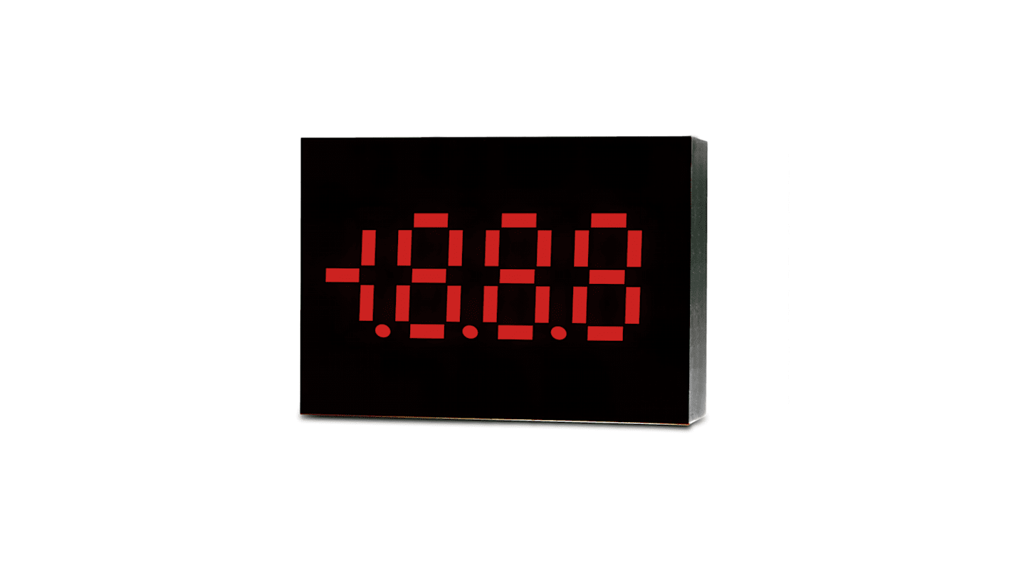 Voltmètre numérique Lascar, 3.5 digits, V c.c., ±1 % 4,75 → 5,25 V c.c.